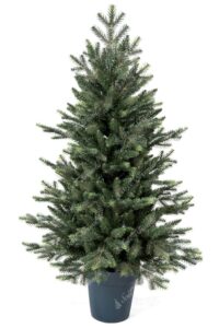 Stromek obsahuje velký počet 3D větviček a je k nerozeznání od živého. Stromek na obrázku ma 105cm a celý je postaven v umělém květináči.