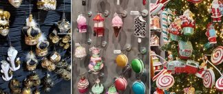 Moderní vánoční ozdoby na stromečky