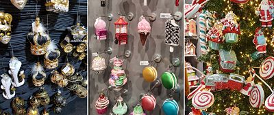 Moderní vánoční ozdoby