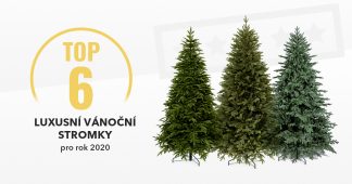 Luxusní vánoční stromky - Top6 pro rok 2020