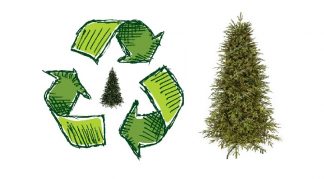 Umělý vánoční stromek je víc eko