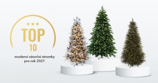 Moderní vánoční stromky