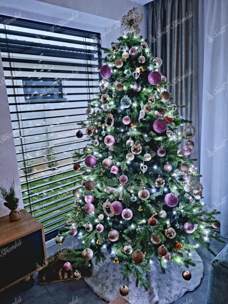 Umělý vánoční stromek 3D Smrk Exkluzivní 210cm