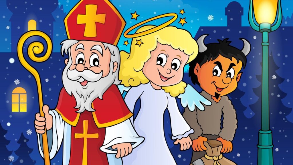 Mikuláš - anděl- čert