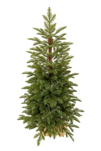 Umělý vánoční stromek v květináči 3D Jedle Přírodní