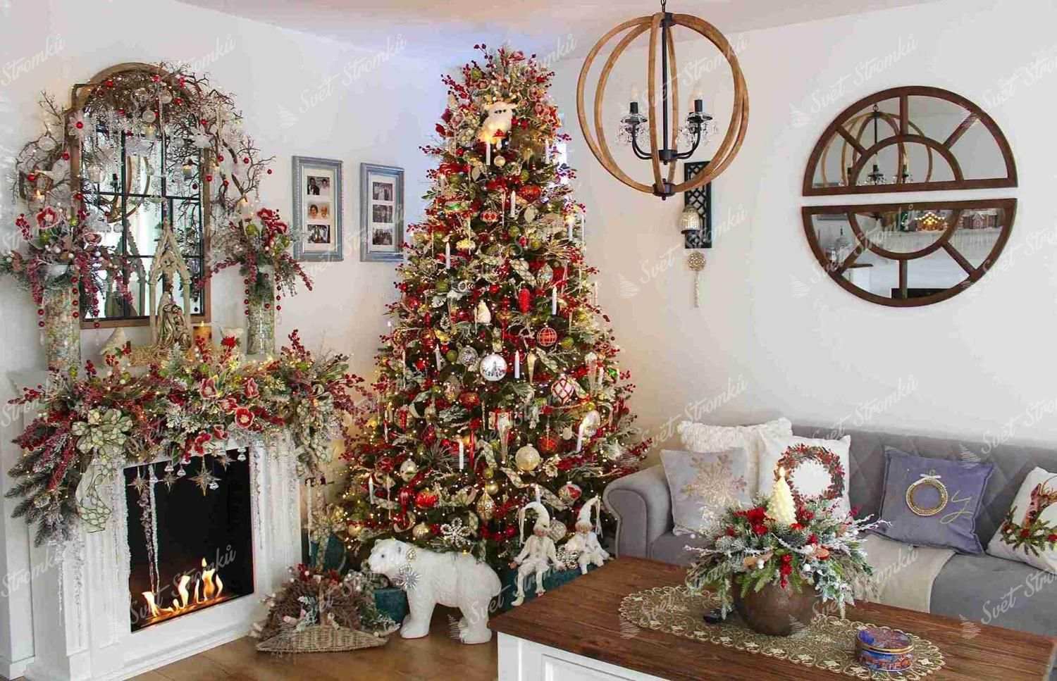 Umělý vánoční stromeček 3D Smrk Alpský XL 240cm