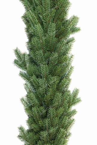 Vánoční girlanda 100% 3D Smrk Exkluzivní, má dokonale propracované větvičky přirozené zelené barvy