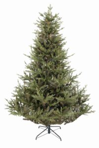 Umělý vánoční stromeček 3D Smrk Irský, má husté jehličí zelené barvy