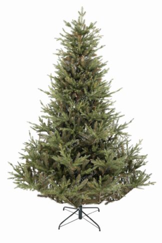 Umělý vánoční stromeček 3D Smrk Irský, má husté jehličí zelené barvy