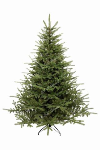 Umělý vánoční stromek 3D Smrk Islandský, stromček má košatý tvar a světle zelené husté jehličí