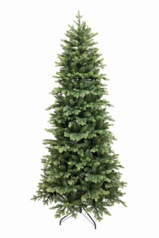 Umělý vánoční stromek 3D Smrk Italský Úzký, stromček má bledšie a tmavšie zelené ihličie a praktický úzky tvar